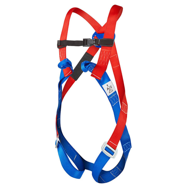 Harnais complet 2 points Portwest FP12 bleu et rouge