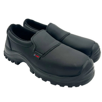 Chaussure de sécurité noire pour la cuisine et l'entretien