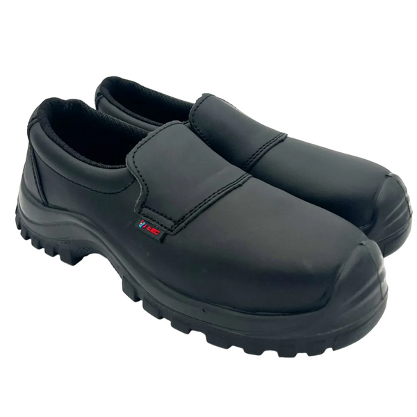 Chaussure de sécurité noire pour la cuisine et l'entretien