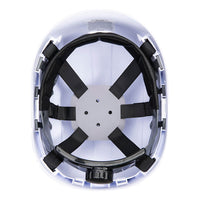 Casque de chantier PS53 avec mentonnière, vue de côté
