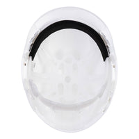 Casque de chantier PW97 avec mentonnière, vue de côté