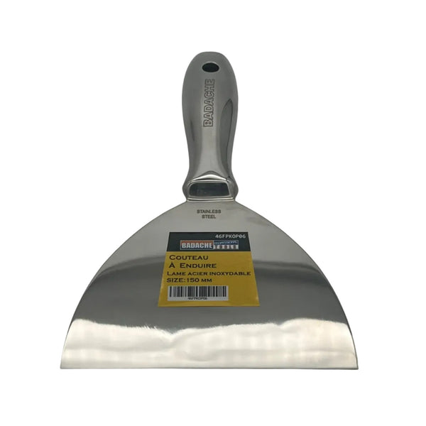 Couteau à enduire 150 mm en inox Premium