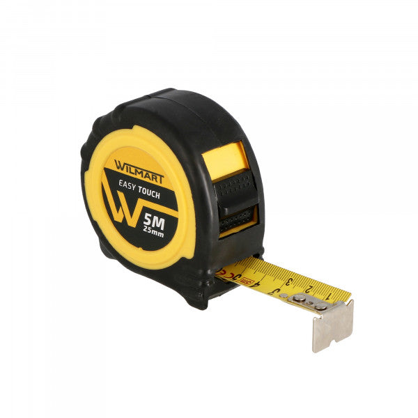 Mètre à ruban Wilmart Easytouch 5 m x 25 mm
