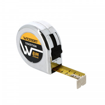 Ruban de mesure Wilmart Meteor 8 m x 25 mm